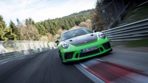 Porsche 911 GT3 RS a Nürburgringen (videó)