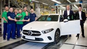 Az A-osztály lett az új „magyar” Mercedes – elindult a hazai gyártása